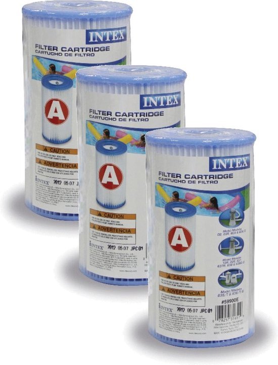 Intex 29003 Dreifachfilterpatrone A 3 Teile