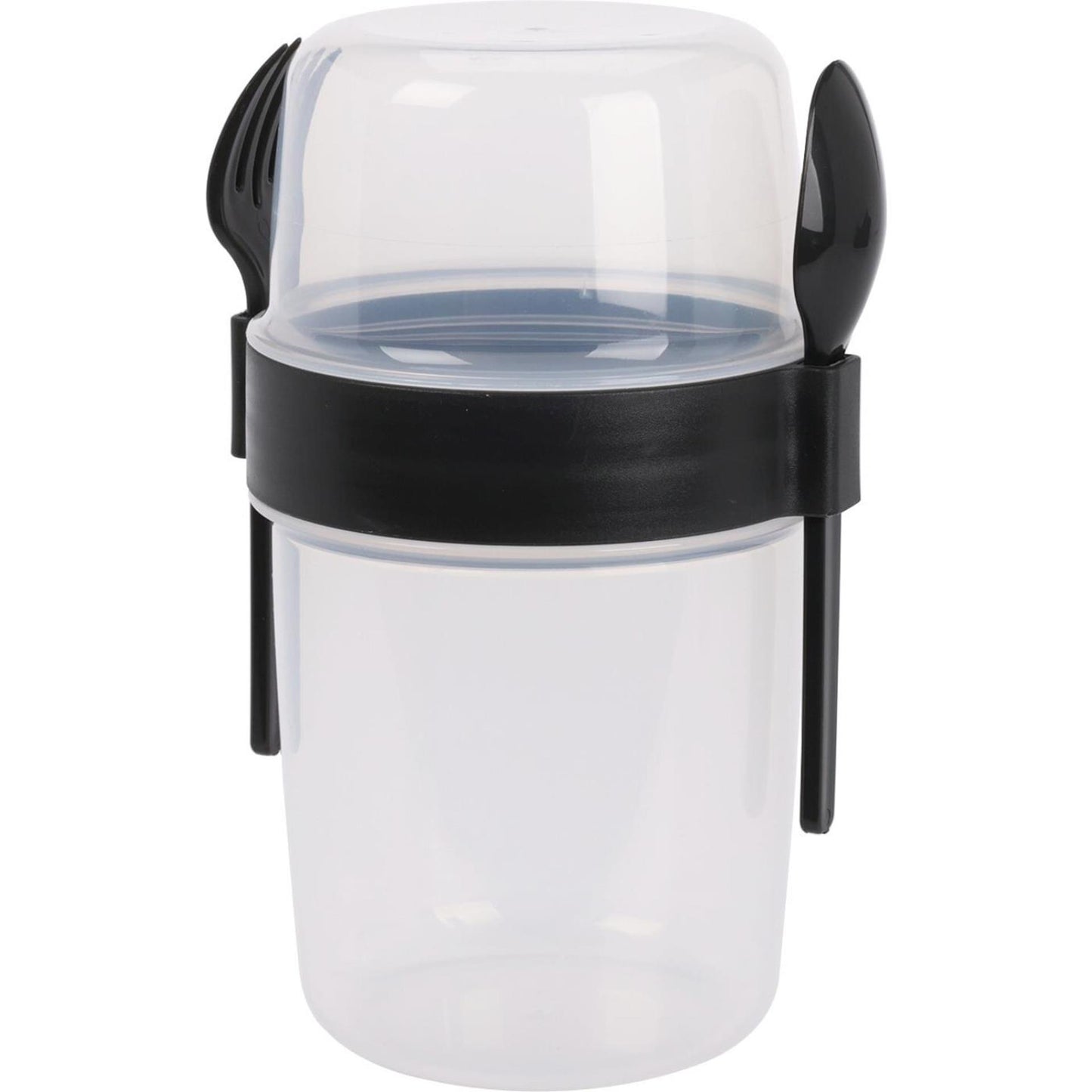 Ausgezeichneter Haushaltswaren-Salatbecher aus Kunststoff mit Besteck, 1100 ml