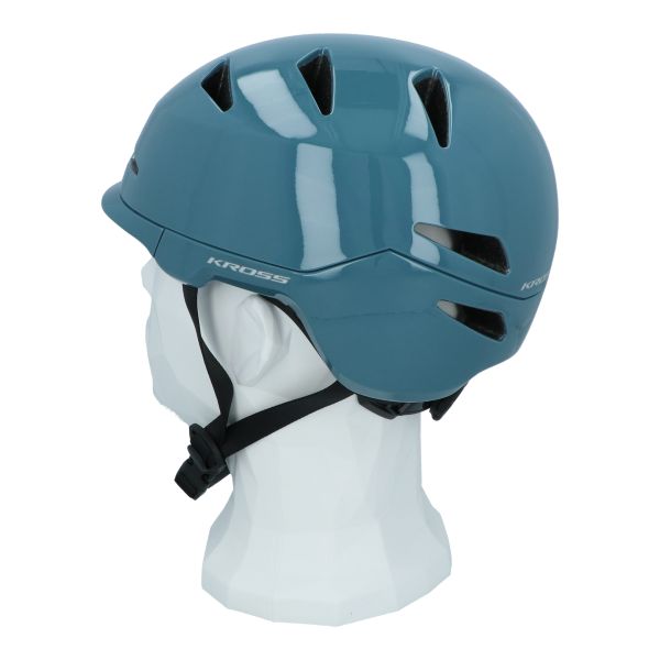 Kross Fahrradhelm City Capital M (54-58 cm) - Blau