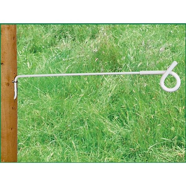 Ako Distanzisolator Ringelschwanz weiß Beutel 10 Stk