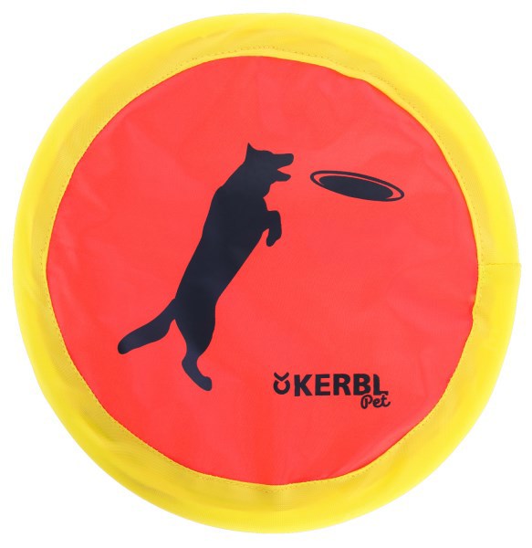 Nylon-Frisbee 24 cm neonfarben