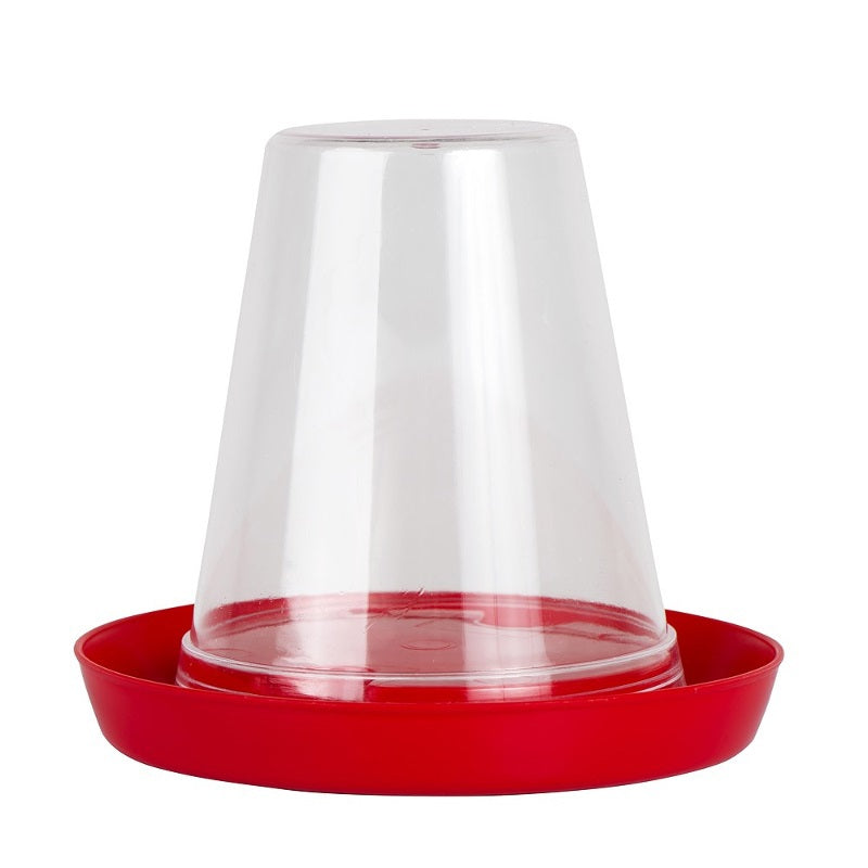 Olba Kükentrinknapf transparent mit Bodenschale 600ml