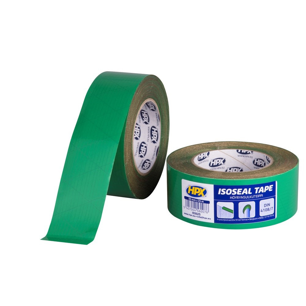Hpx PE-Folienband Isoseal grün 50 mm x 25 m
