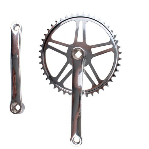 Kurbelgarnitur Vinty 46T 170 mm silber