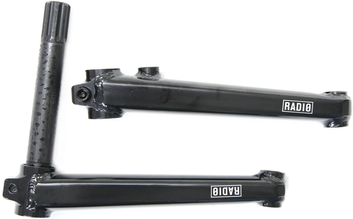 Radio BMX Crank AM 3 pcs.w.bot.bracket, schwarz