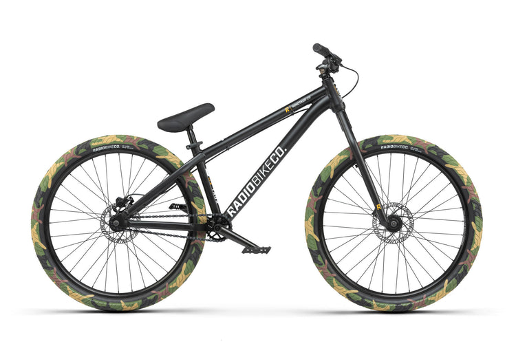 Radio Dirtbike Minotaur Mod. 22 Bike Minotaur 26 Durchmesser. Schwarzer Matt