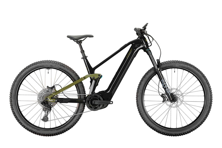 Conway Electric MTB Full-Suspension Xyron S 5.0 Kohlenstoff (#1) eBike conw.xyron S5.0 ca. 29 27 12sp 43 BL Bronze