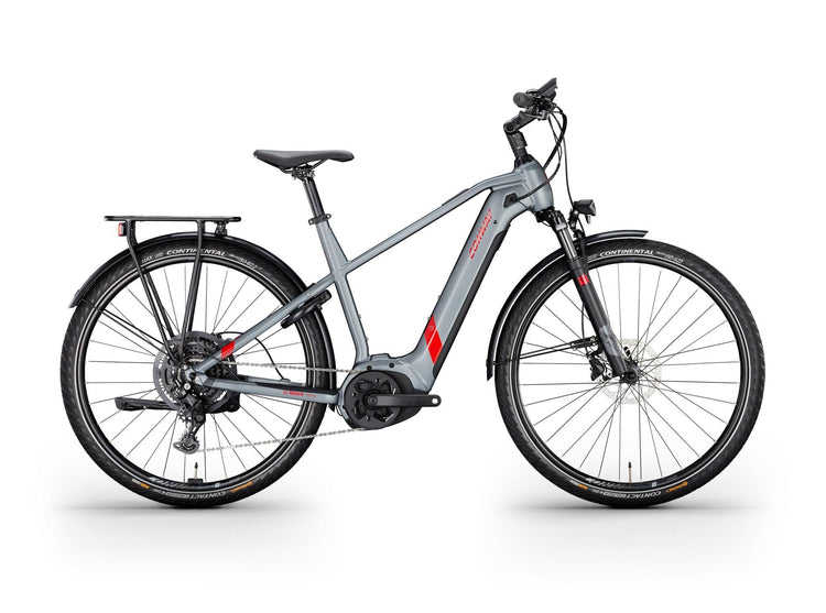 Conway Electric Trekking Bike Cairon T 2.0 625 SE (#1) eBike conw. Ciaron T 2.0 625 SE 28 57 9sp Sil. Rot