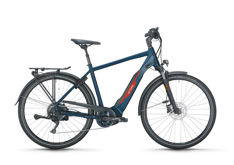 Victoria Electric Trekking Bike Tresalo 6 (#1) Ebike Vict. Tresalo 6 28 52 10sp dunkle Nacht