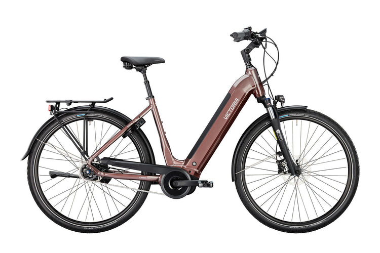 Victoria Electric Trekking Bike Tresalo 13 (#1) Ebike Vict. Tresalo 13 28 56 5sp CB Kupfer