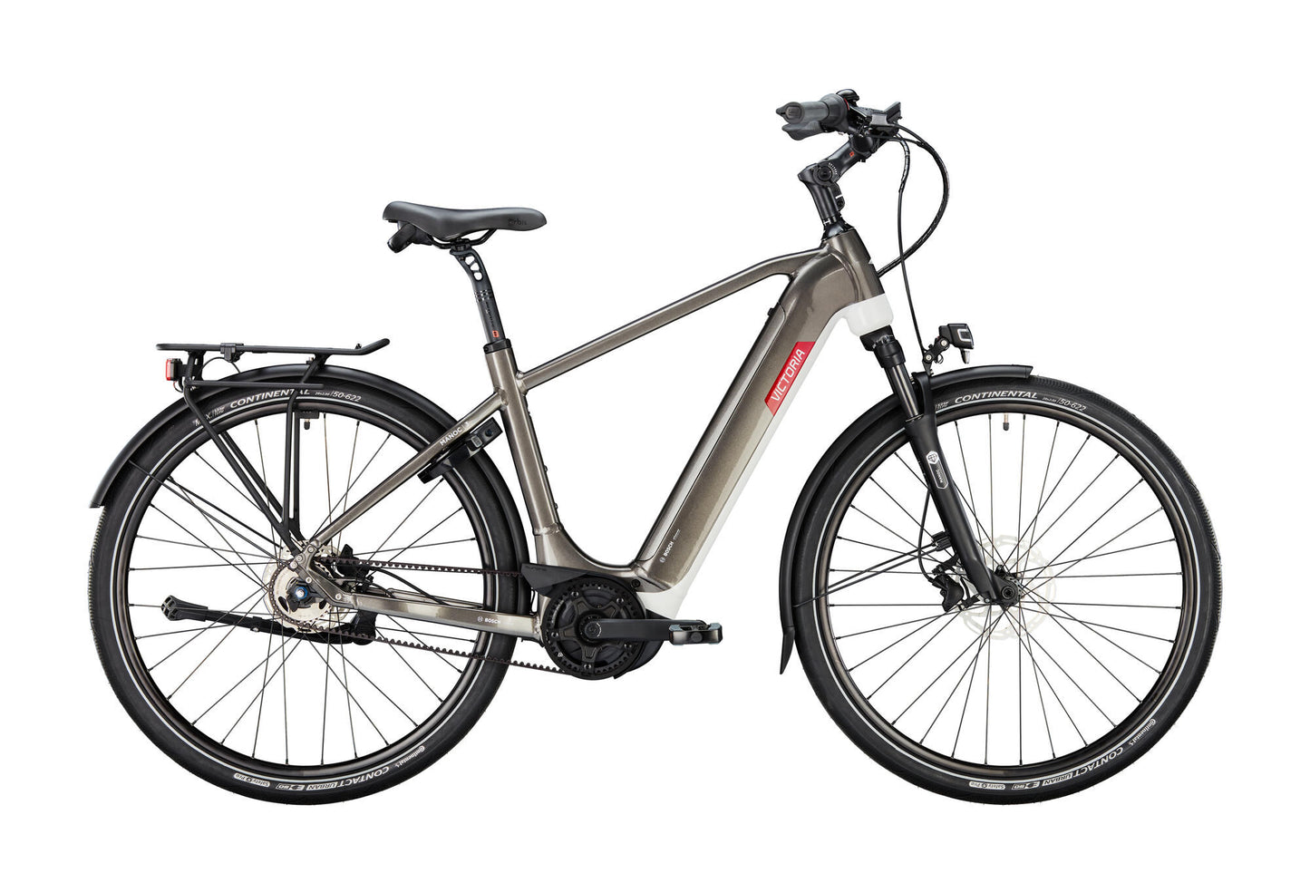 Victoria Electric Trekking Bike Manoc 3 (#1) Ebike Vict. Manoc 3 28 54 Durchmesser. 5sp CB Quarzgrau