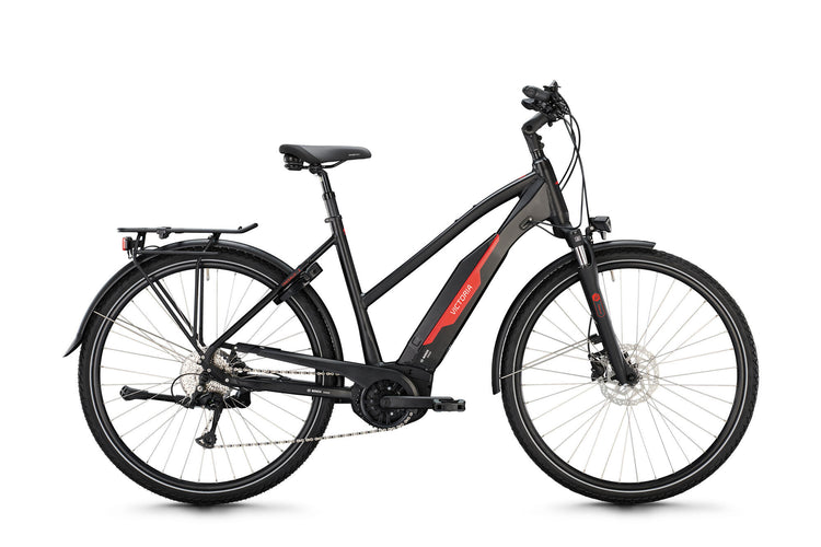 Victoria Electric Trekking Bike Tresalo 2 (#1) Ebike Vict. Tresalo 2 28 53 9sp -Treppe. Schwarz