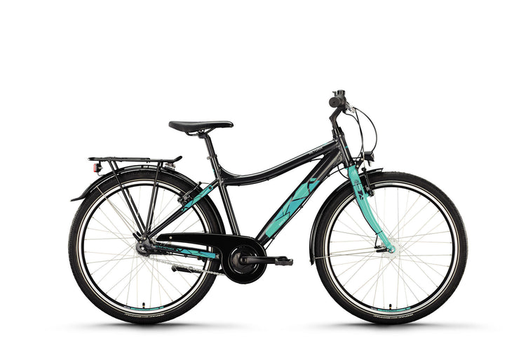 Victoria Jugendfahrrad Eqola 7 Mod. 24 Fahrrad vict.eqola 7 26 40 Durchm. 7sp platingrau