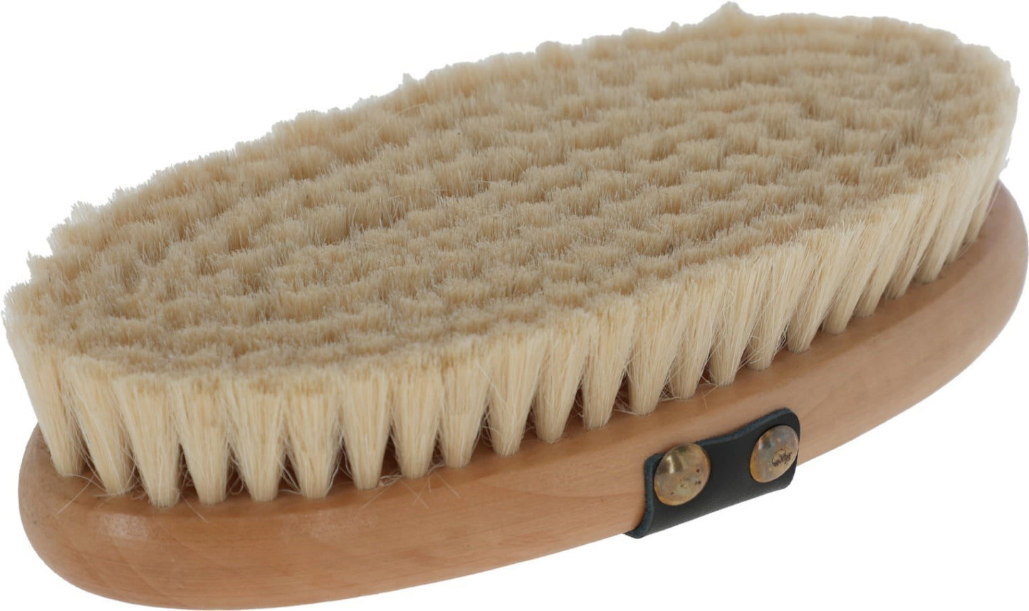 Pferdebürste mit Holzrücken