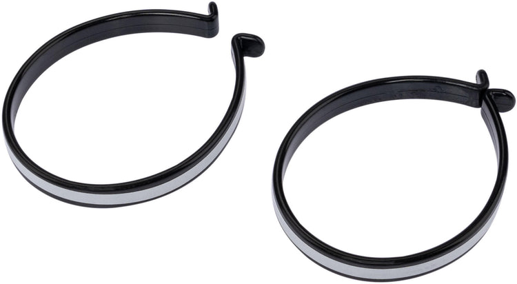 Contec Hosenklemmenpinzette CT Hosenklemmenpaar m. Reflexstreifen, schwarz