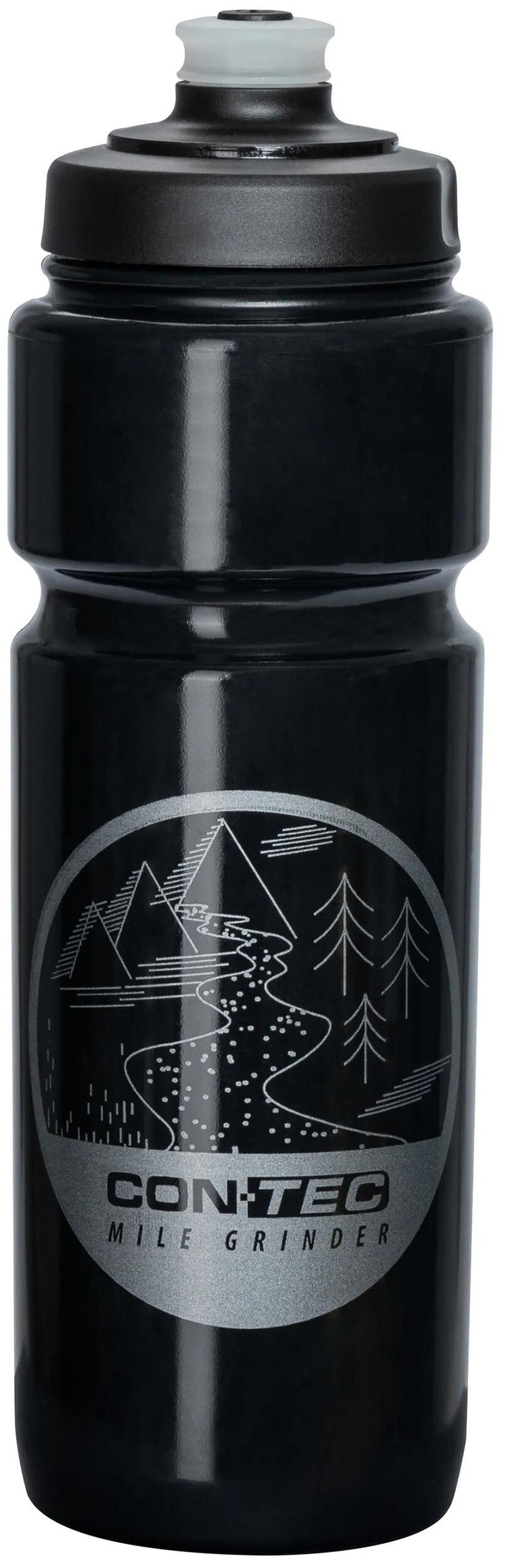 Contec Ct Flaschenflüsse Öko -Mile Mühle 750 ml schwarz grau