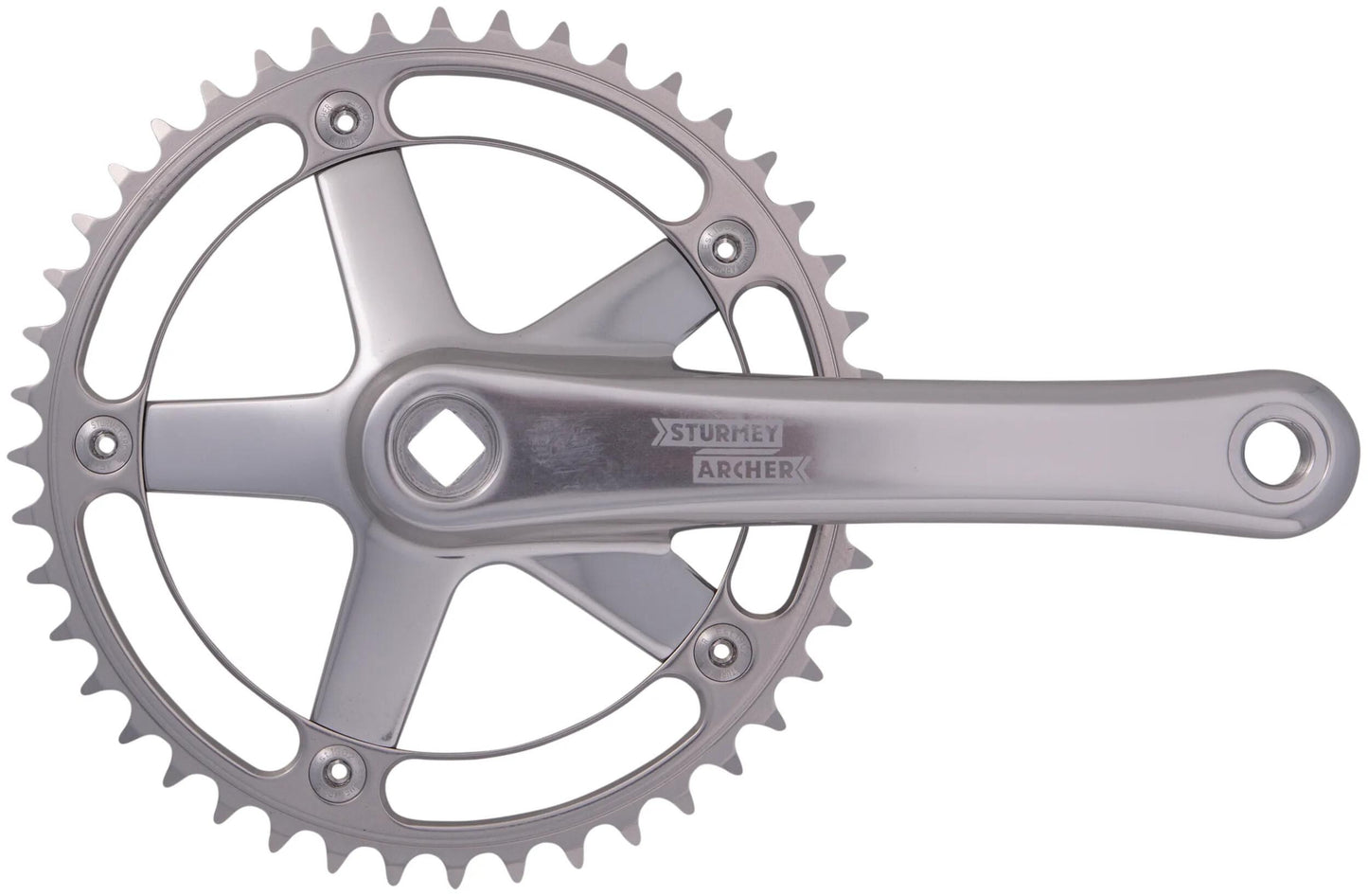 Sturmey Archer Crankstel Zilv. 44T 170 mm FCT64 (SA)