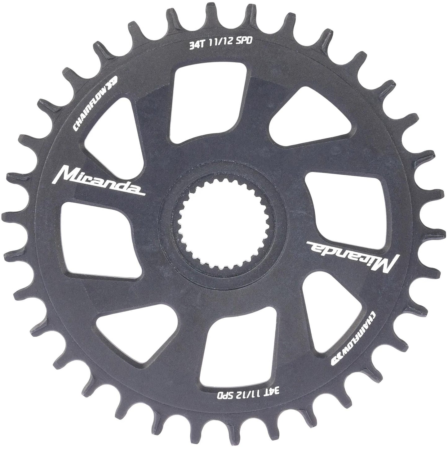 Miranda Chainlop Gen4 BES 3 Chainflow 3D -Kettenring Gen4 BES Chainflow 3D 34T