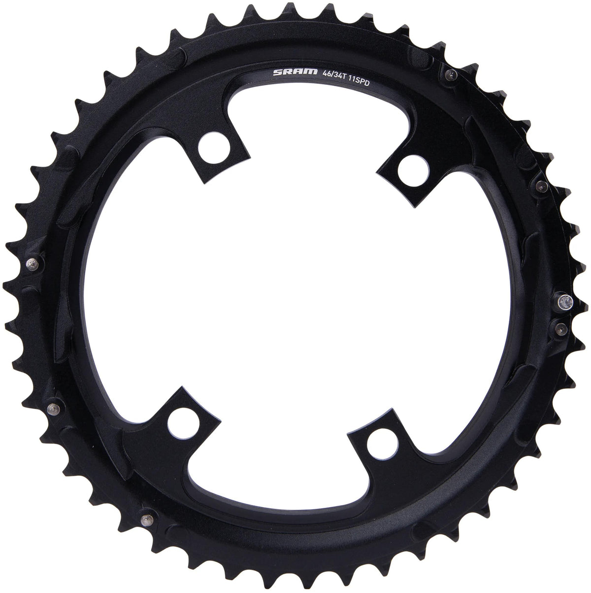 SRAM -Kettenring S390 46T. Alu Black