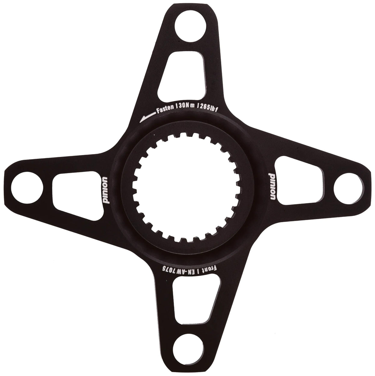 Ritzelgetriebe Spider Gear Alu, schwarz