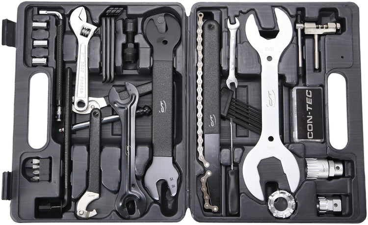 Contec Werkzeugkoffer TFM-330 CT Fahrrad-Werkzeugset 36-tlg