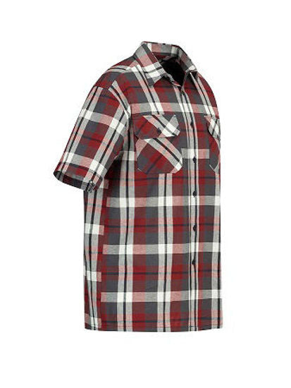 Storvik Karohemd Kurzarm Blockdesign 32 xxxxl