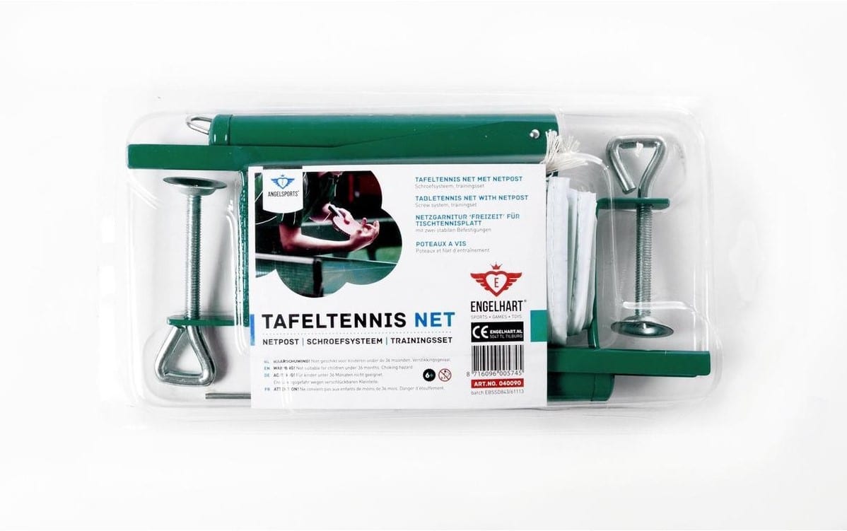 Engelhart Games Table Tennis Netpost -Kombination