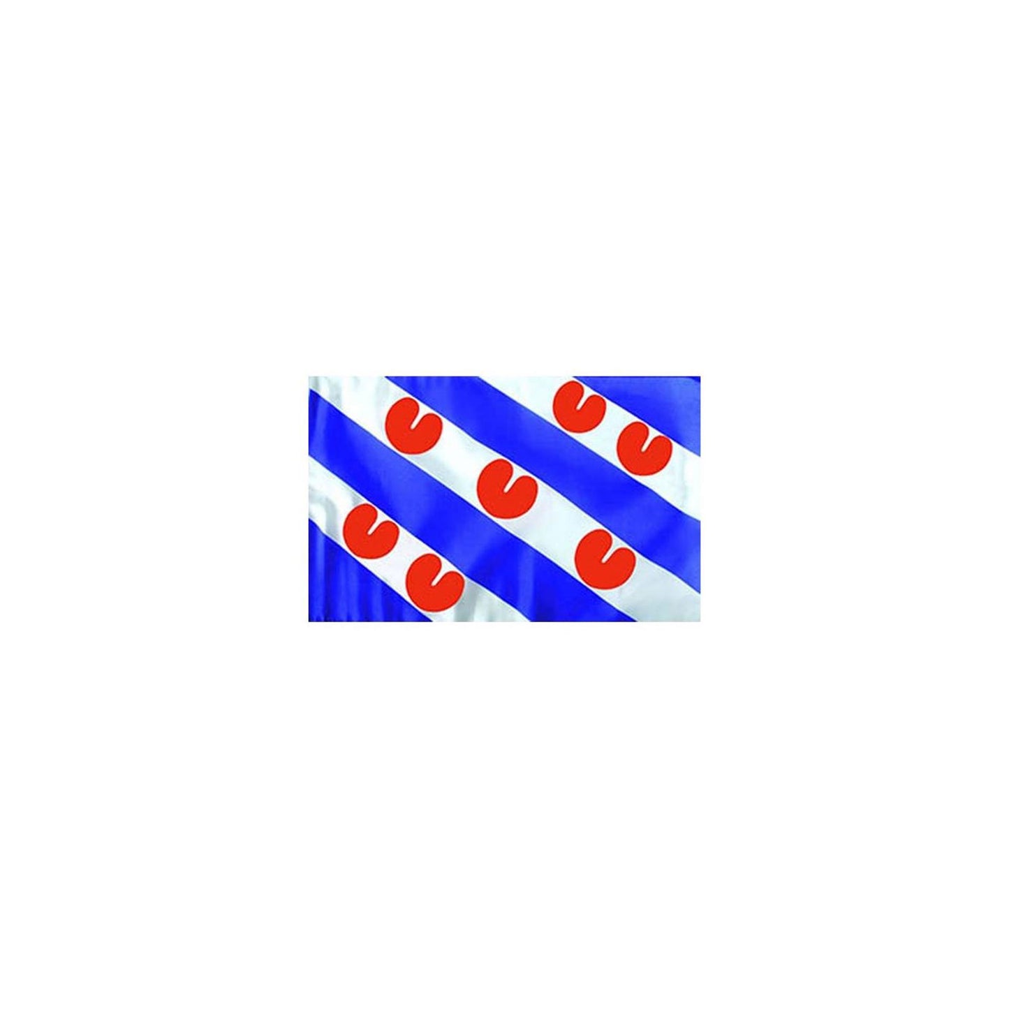 Friesland-Flagge 90x150cm 75d Polyester