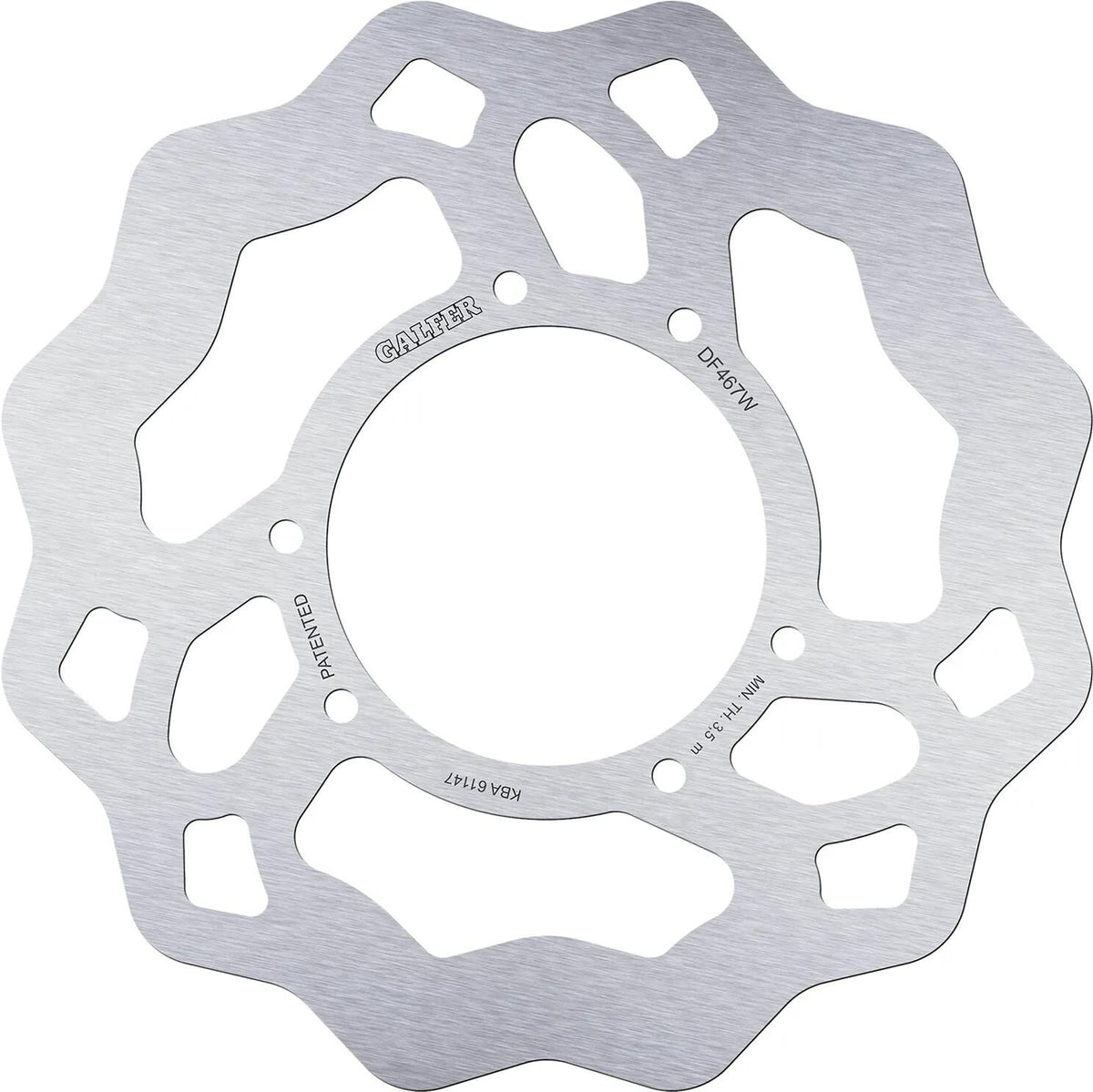 Galfer Wave-Bremsscheibe DF467 Rotor DF467 Typ W starr
