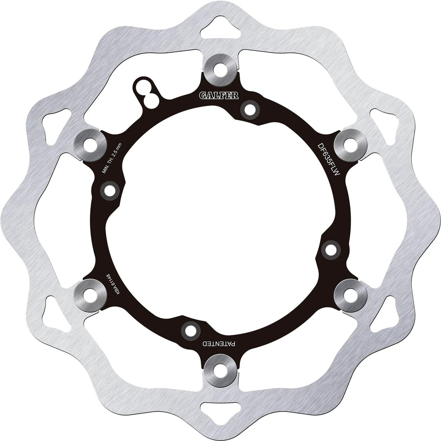 Galfer Wave-Bremsscheibe DF635 Rotor DF635 FLW schwimmend im Gelände