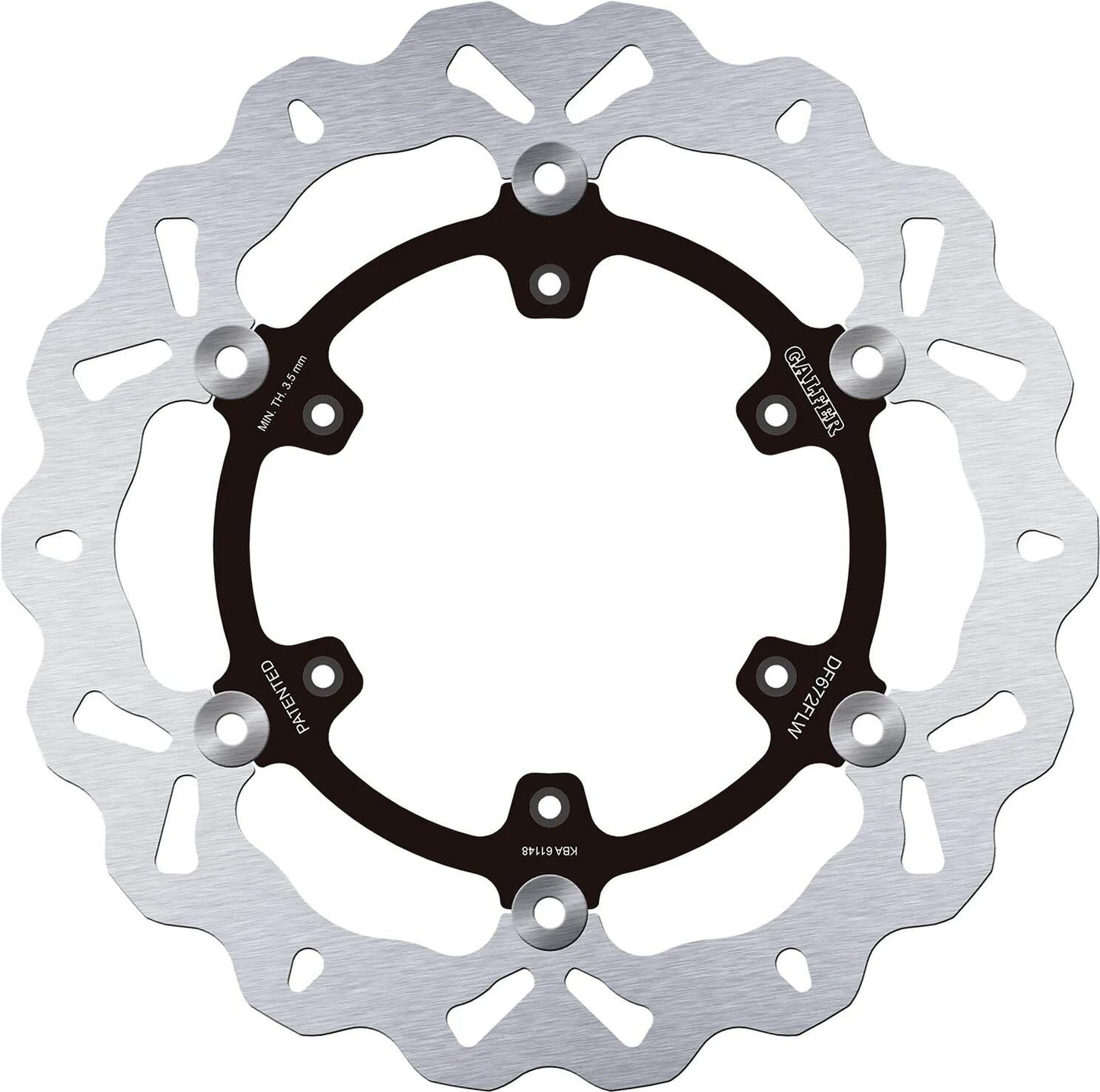 Galfer Wave-Bremsscheibe DF672 Rotor DF672 FLW schwimmend im Gelände