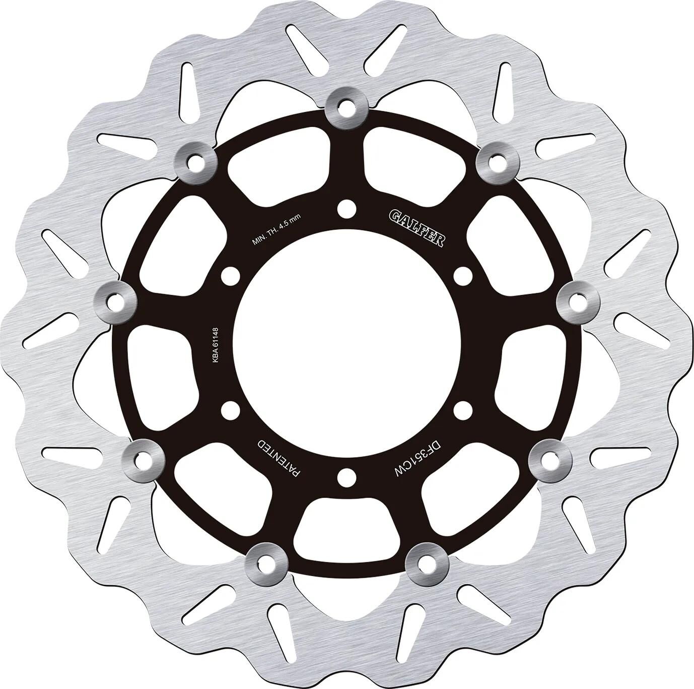 Galfer Wave-Bremsscheibe DF351 Rotor DF351 Typ CW schwimmend