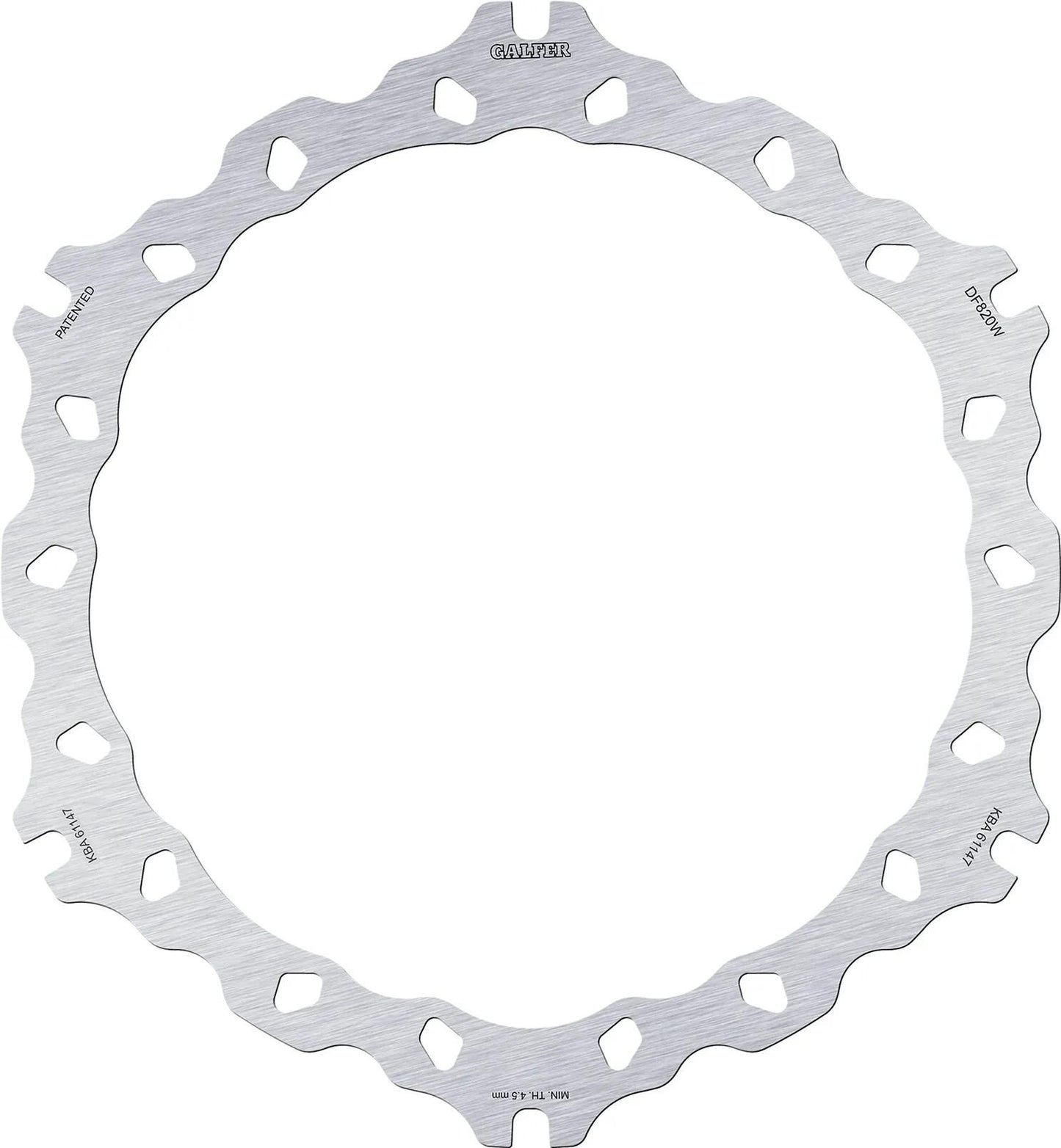Galfer Golf Bremsscheibe DF820 Rotor Bremsscheiben Starr
