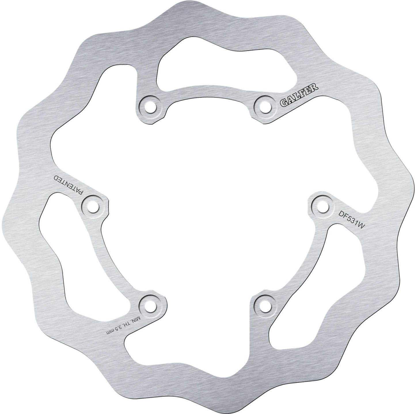 Galfer Golf Bremsscheibe DF531 Wave Rotor DF531 Typ W Offroad starr