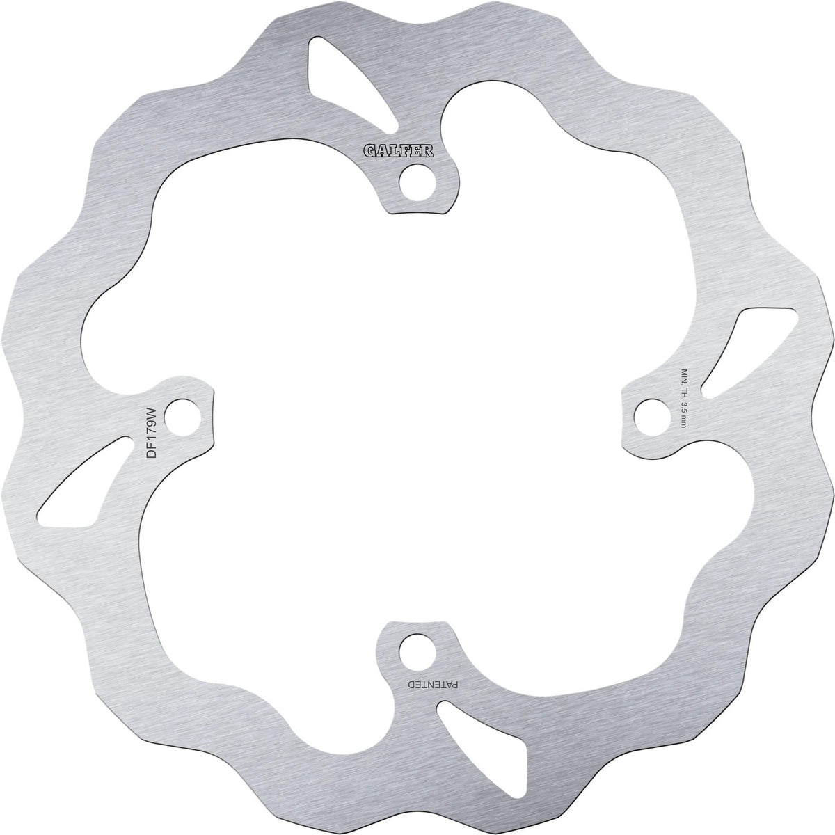 Galfer Golf Bremsscheibe DF179 Wave Rotor DF179 Typ W Offroad starr
