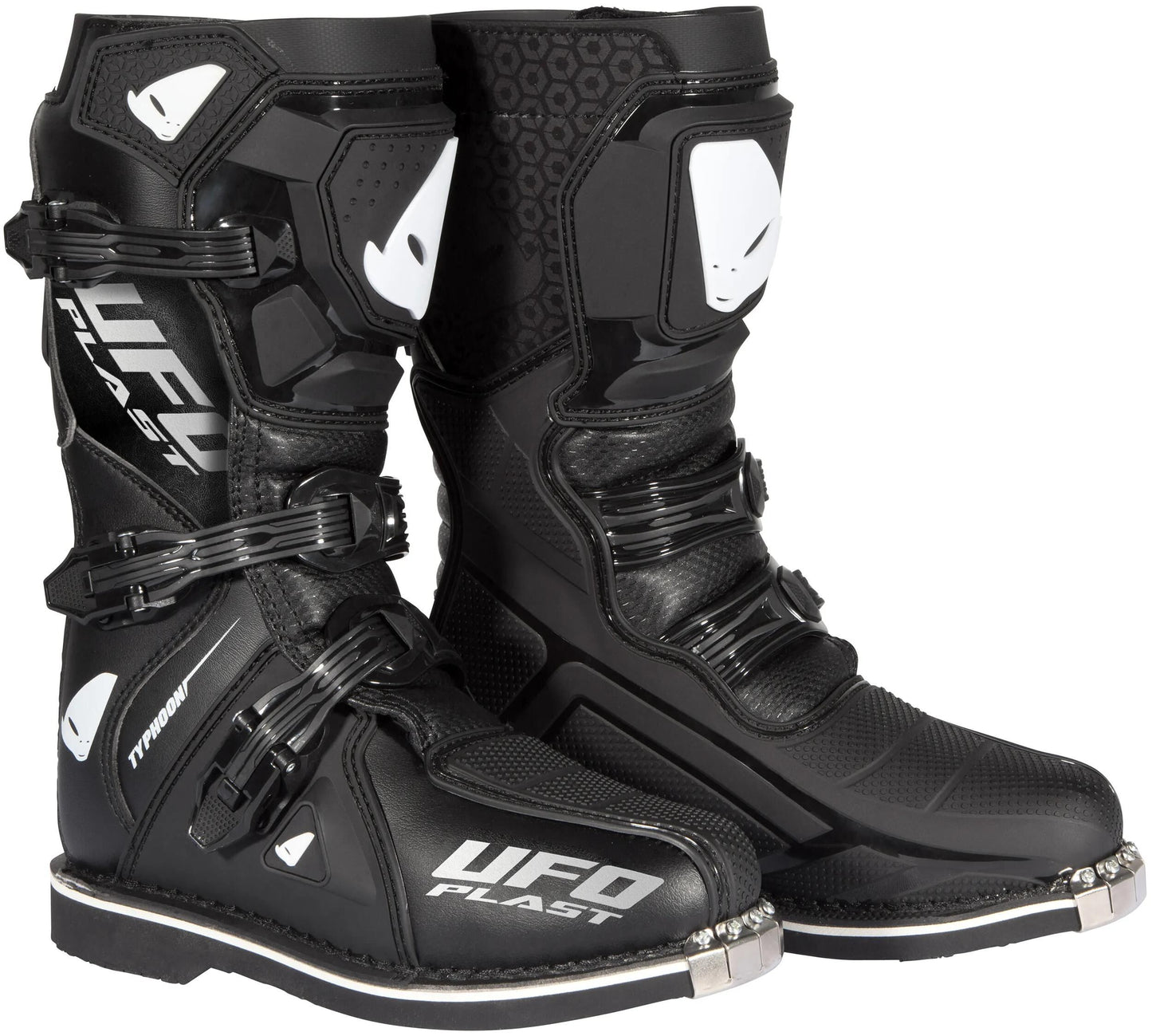UFO Plast Boot Typhoon Kinderstiefel UFO Typh Schwarz Gr. 37
