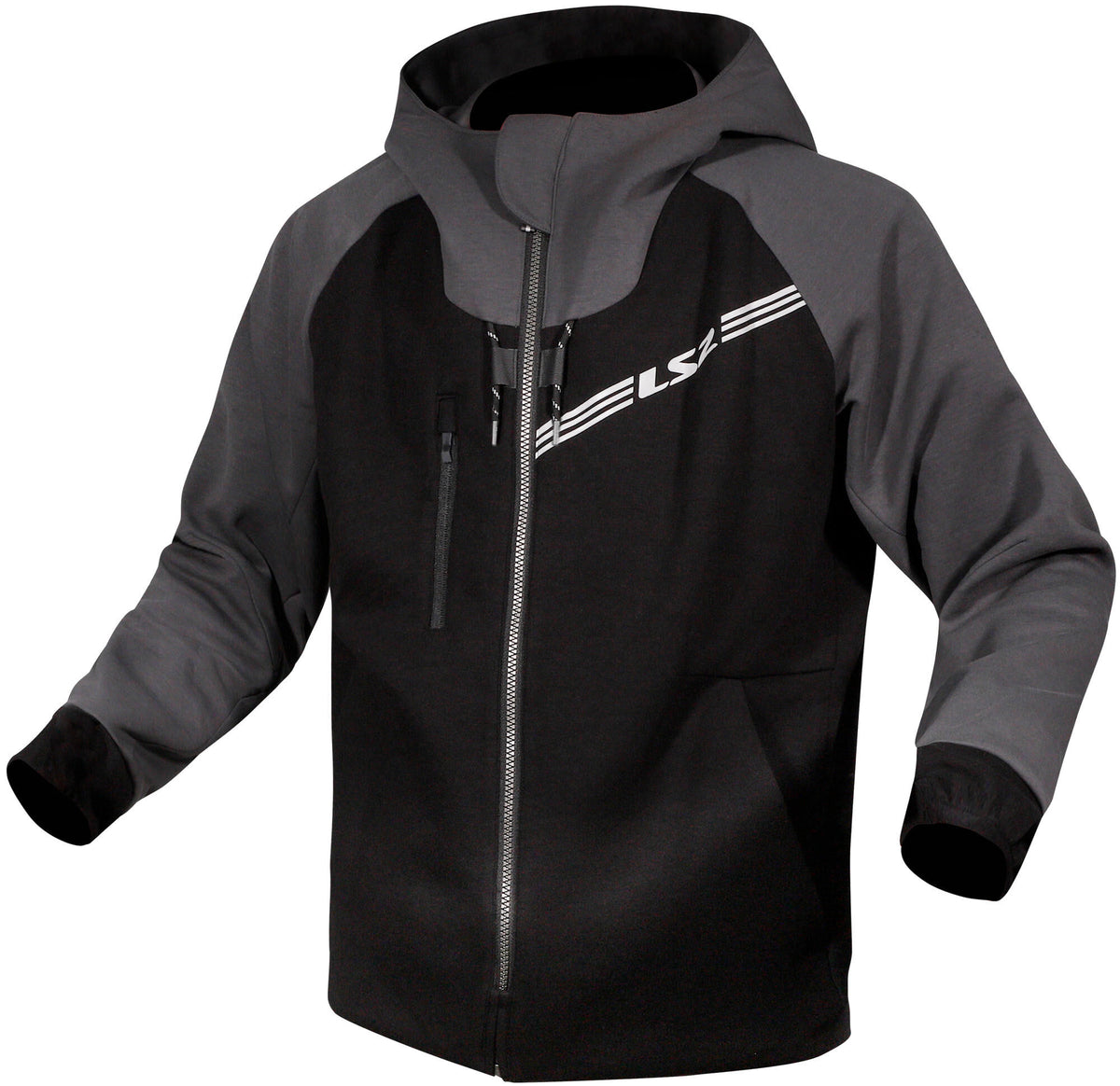 Ls2 Jacke Gashebel Jacke Gashebel Mann schwarz dunkelgrau xxl