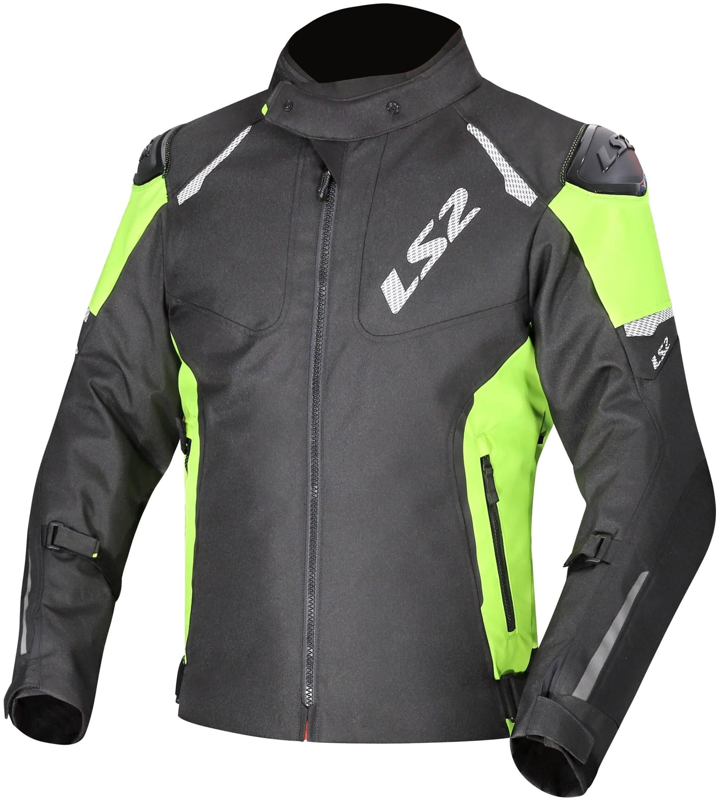 Ls2 Jacke Zoom Mann Jacke Zoom Männer schwarz gelb Gr. l