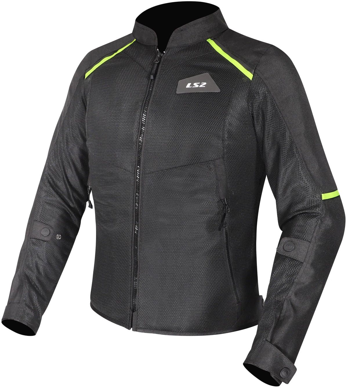 Ls2 Jacke Breeze Damenjacke Breeze Damen Schwarz Gelb Gr. xl