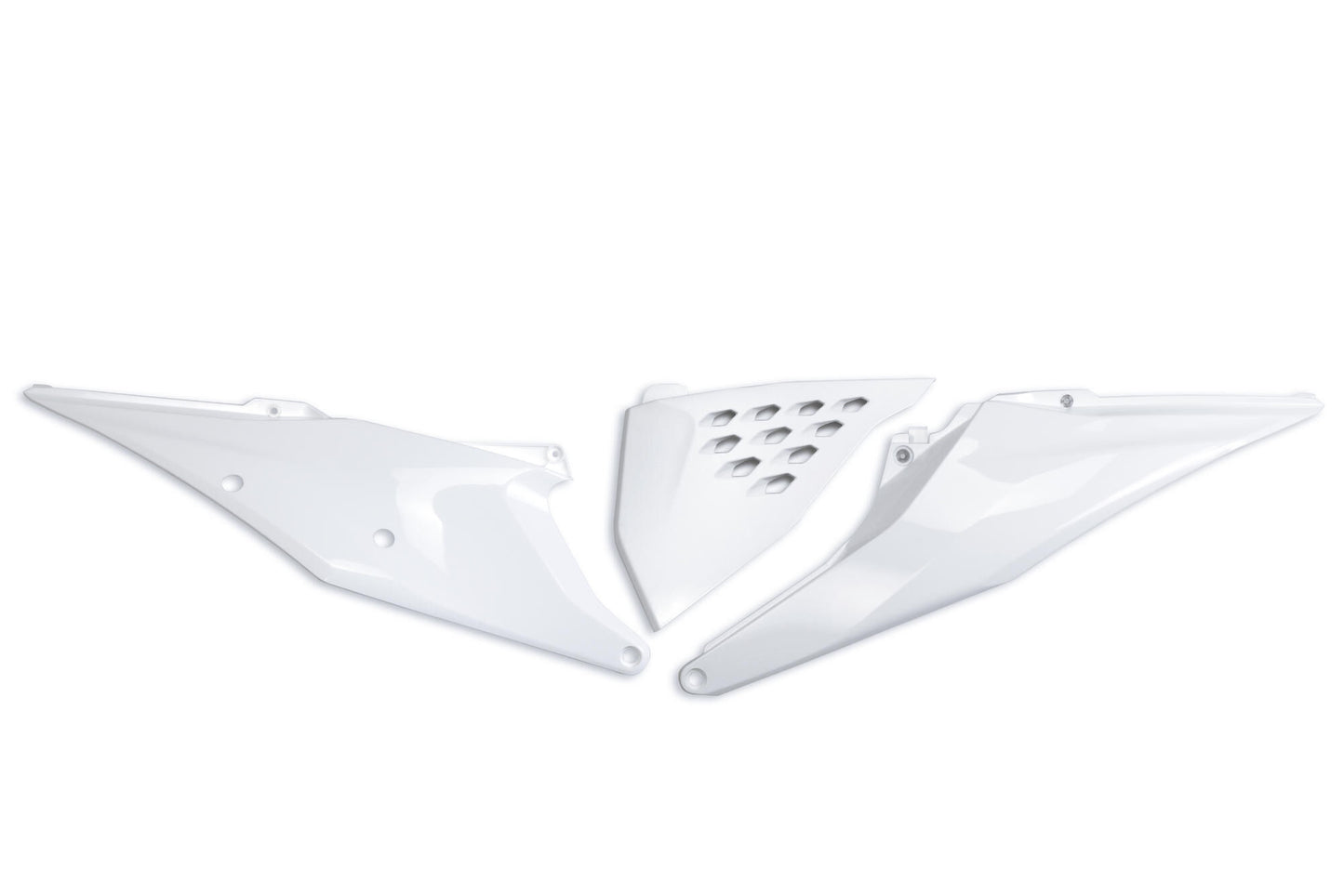 UFO Plast Seitendeckel Seitendeckel UFO KTM weiß