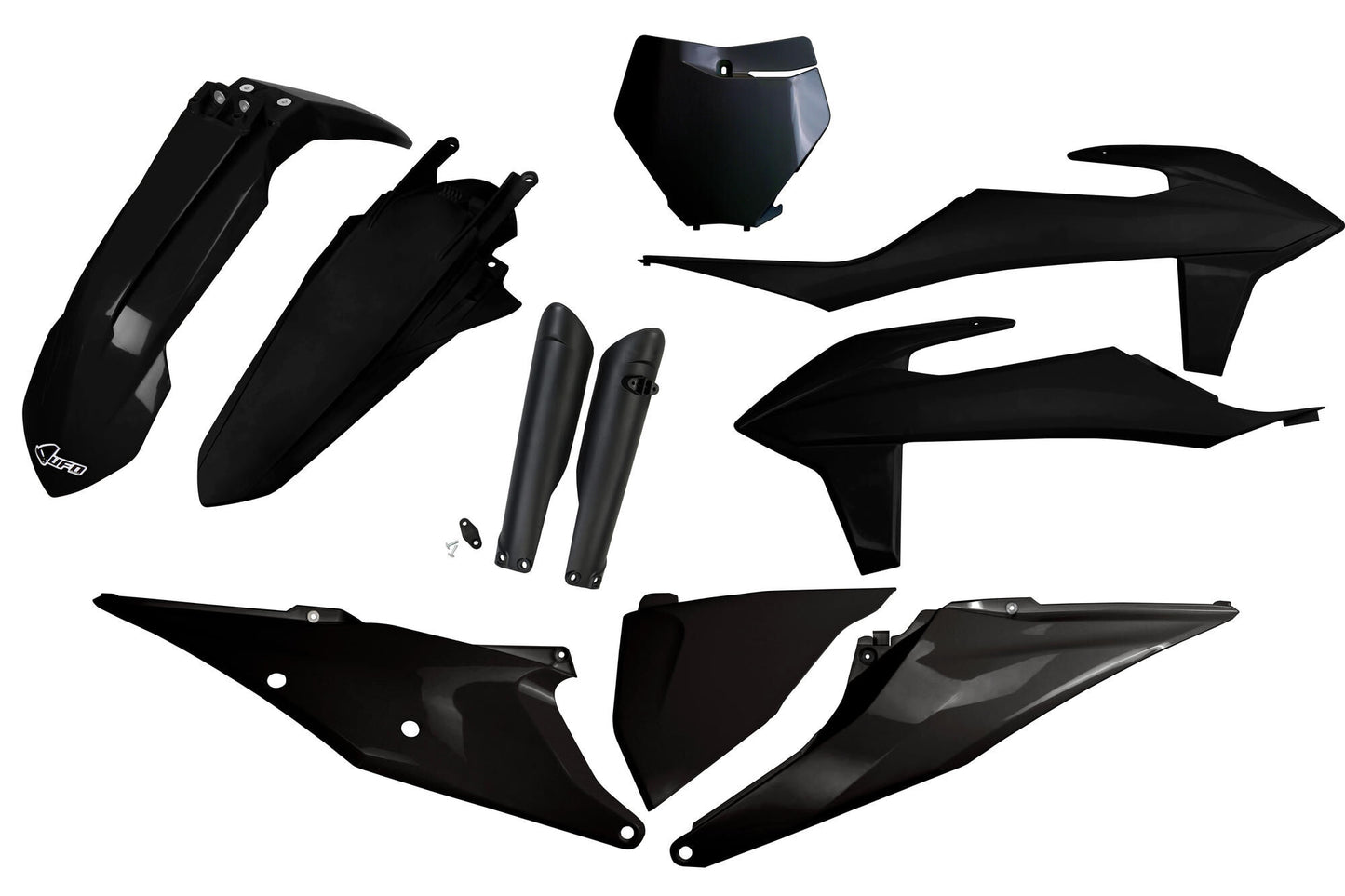 UFO Plast Karosserieverkleidungssatz UFO KTM schwarz