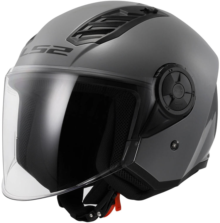Ls2 of616 Airflow II Solid Jethelm Helm of616 Airfl.II Solid XXL Nado Grey