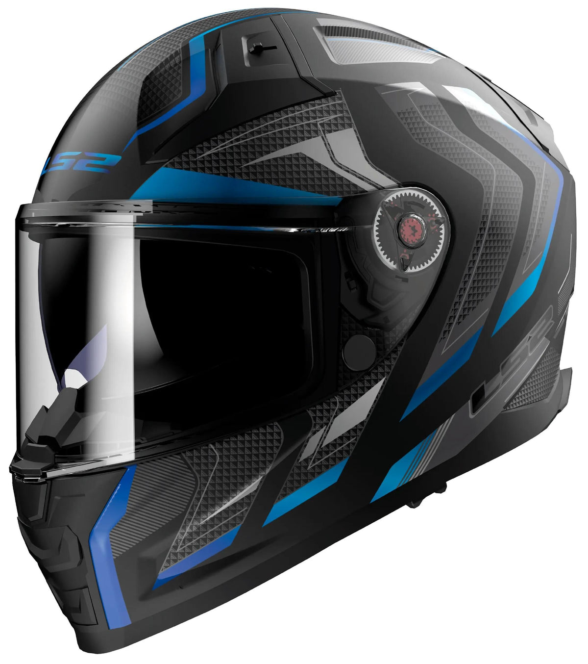 Ls2 Integralhelm FF811 Vector II Alizer Helm FF811 Vect. II Alizer S Schwarz Blau