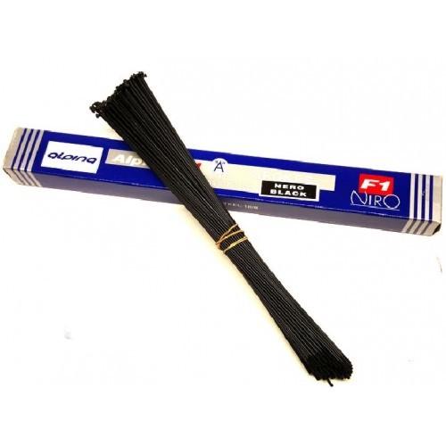 Alpina Spaak Black Edelstahl 13G 320 mm Ø2.33 mm für Speichenmaschine P 1440