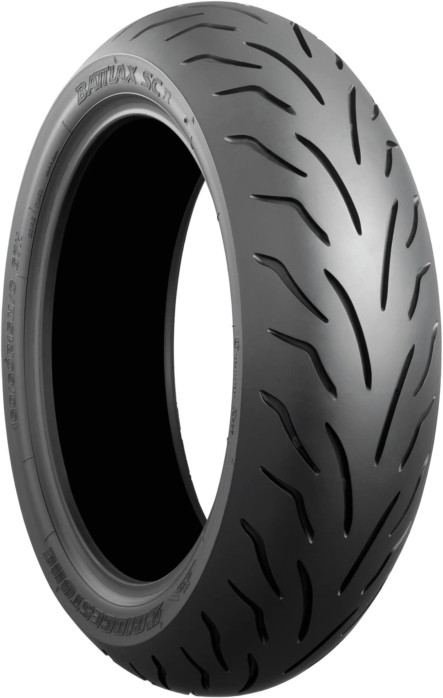 Bridgestone Tire Br.st. Battleax SC 120 70-12 51L TL Heck