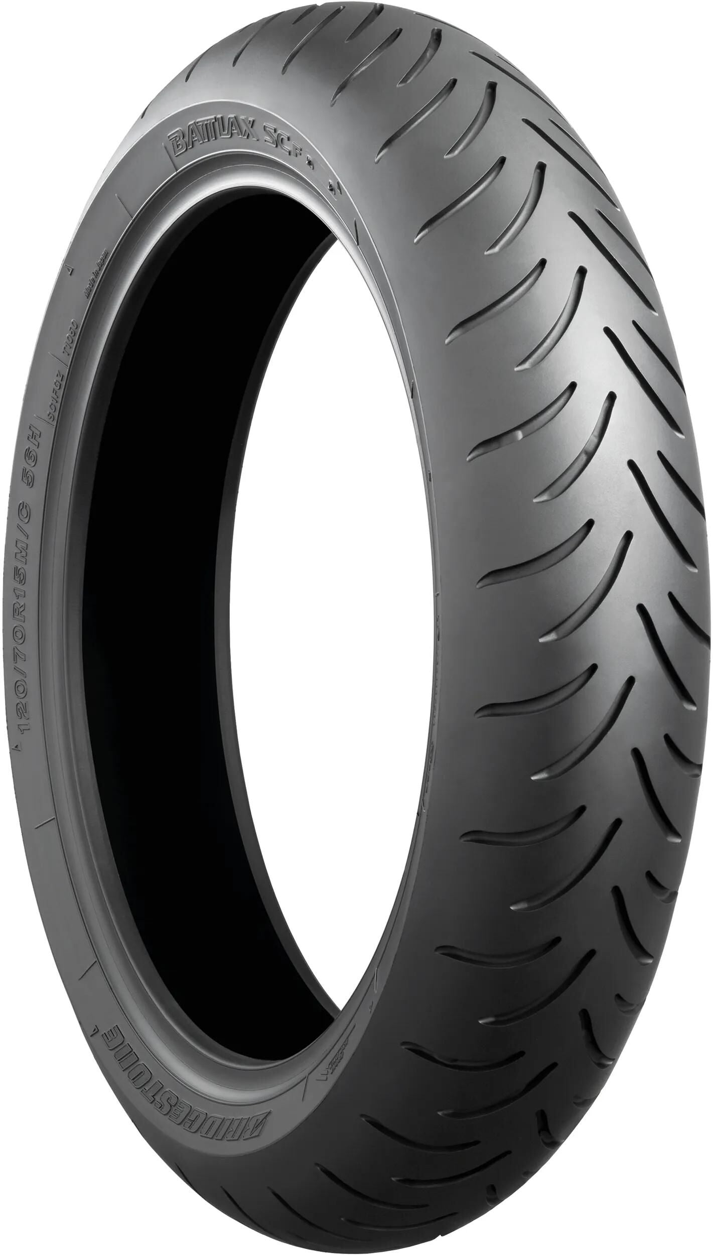 Bridgestone Tire Br.st. Battleax SC 110 70-13 48p tl fr.