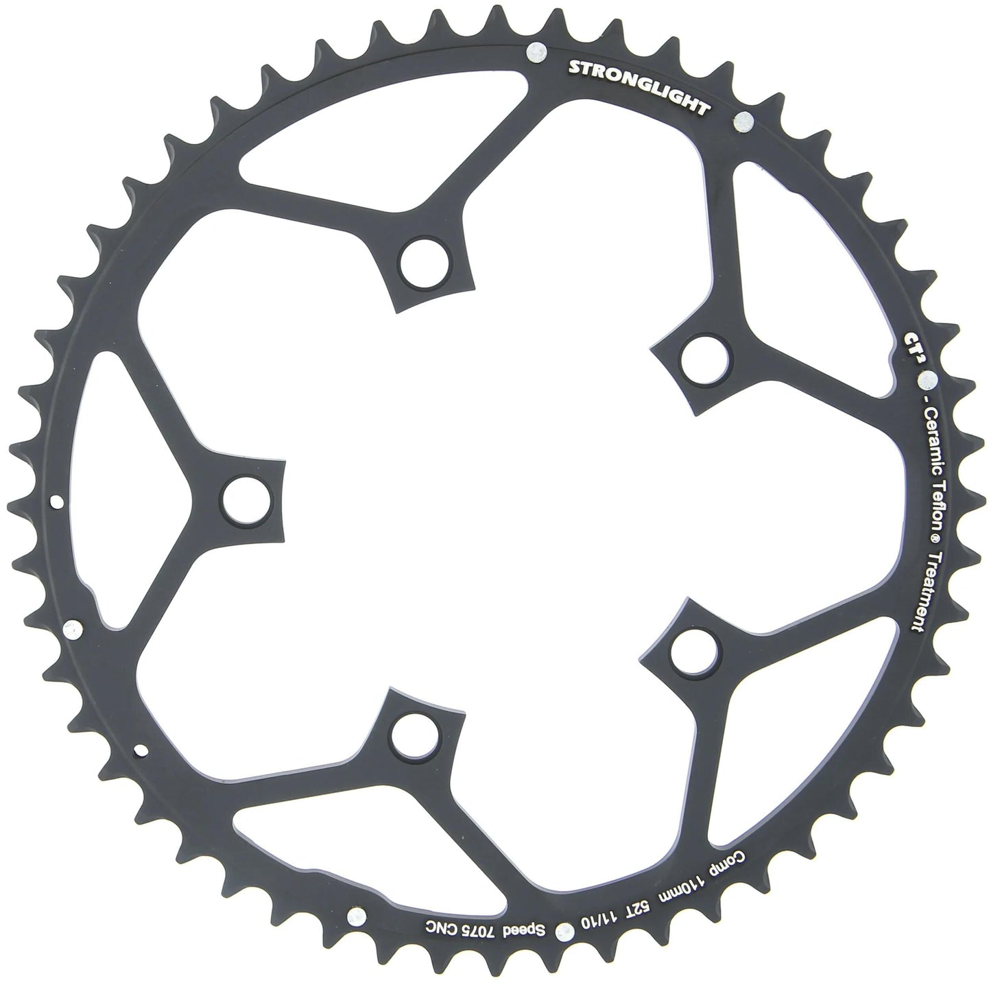 Stronglight -Kettenring Strongl.CT2 110 mm 52T B