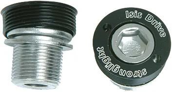 Stronglight Kurbelschraube stark. Paar F.ISIS Drive