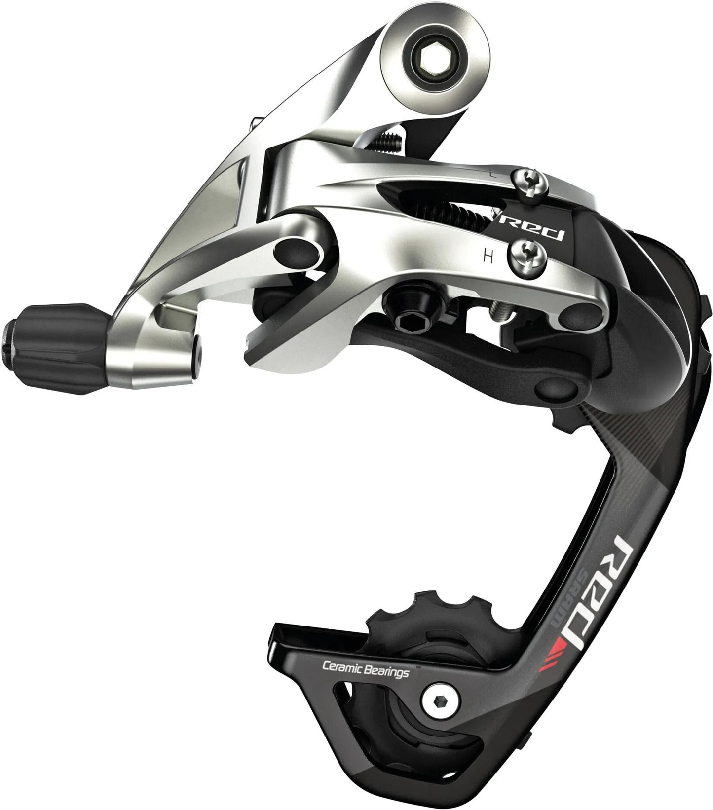 SRAM HINTER -DERGLEUR ROT 22 Auto. ti. med. Grau b