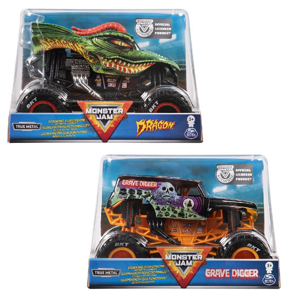 Monster Jam Monster Jam Die Besetzung Monster Truck 1:24 Assorti
